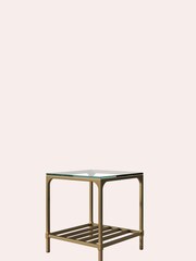 Laura Ashley Brass Brynmill Side Table - Image 4 of 4