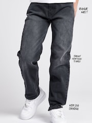 Lee Grey Boys West Relax Fit Jeans - Image 5 of 7
