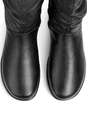Hotter Black Extra Wide Fit Derrymore II Zip-Fastening Boots - Image 4 of 4