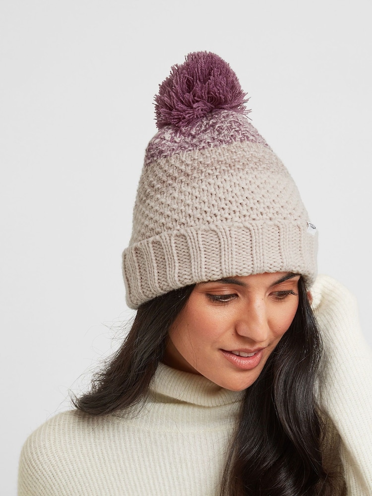 Tog 24 Pink Girdlestone Knitted Winter Hat - Image 1 of 2