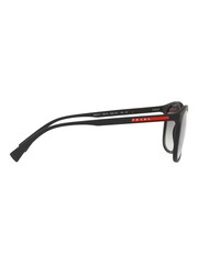 Prada Black Sport Rubberised Square Frame Sunglasses - Image 11 of 12