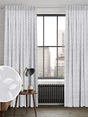 Grey Mallix Made To Measure Curtains - Image 1 of 9
