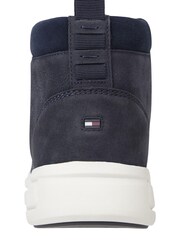 Tommy Hilfiger Blue Hybrid Leather Boots - Image 5 of 5