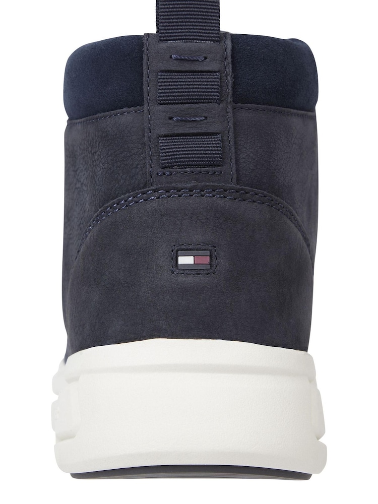 Tommy Hilfiger Blue Hybrid Leather Boots - Image 5 of 5