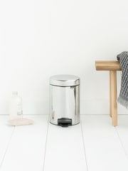 Brabantia Silver NewIcon 3L Pedal Bin - Image 2 of 6