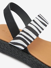 animal - Sandales Forever Comfort® en cuir à bretelles élastiques - Image 6 of 6