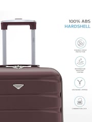 Flight Knight Ryanair Priority 4 Wheel ABS Hard Case Cabin Carry On Suitcase 55x40x20cm  Set Of 2 - Image 4 of 8