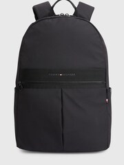 Tommy Hilfiger Black TH Horizon Backpack - Image 1 of 1