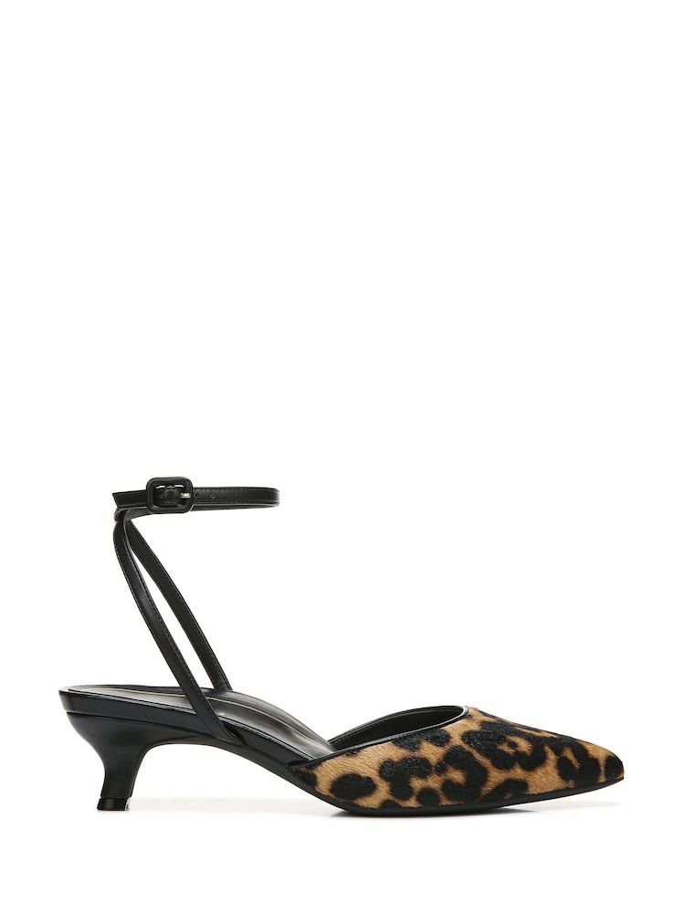 Vionic Jacynda Leopard Kitten Heels - Image 1 of 6