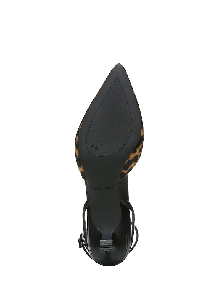 Vionic Jacynda Leopard Kitten Heels - Image 6 of 6