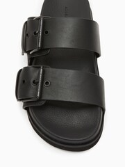 AllSaints Black Sian Sandals - Image 5 of 6