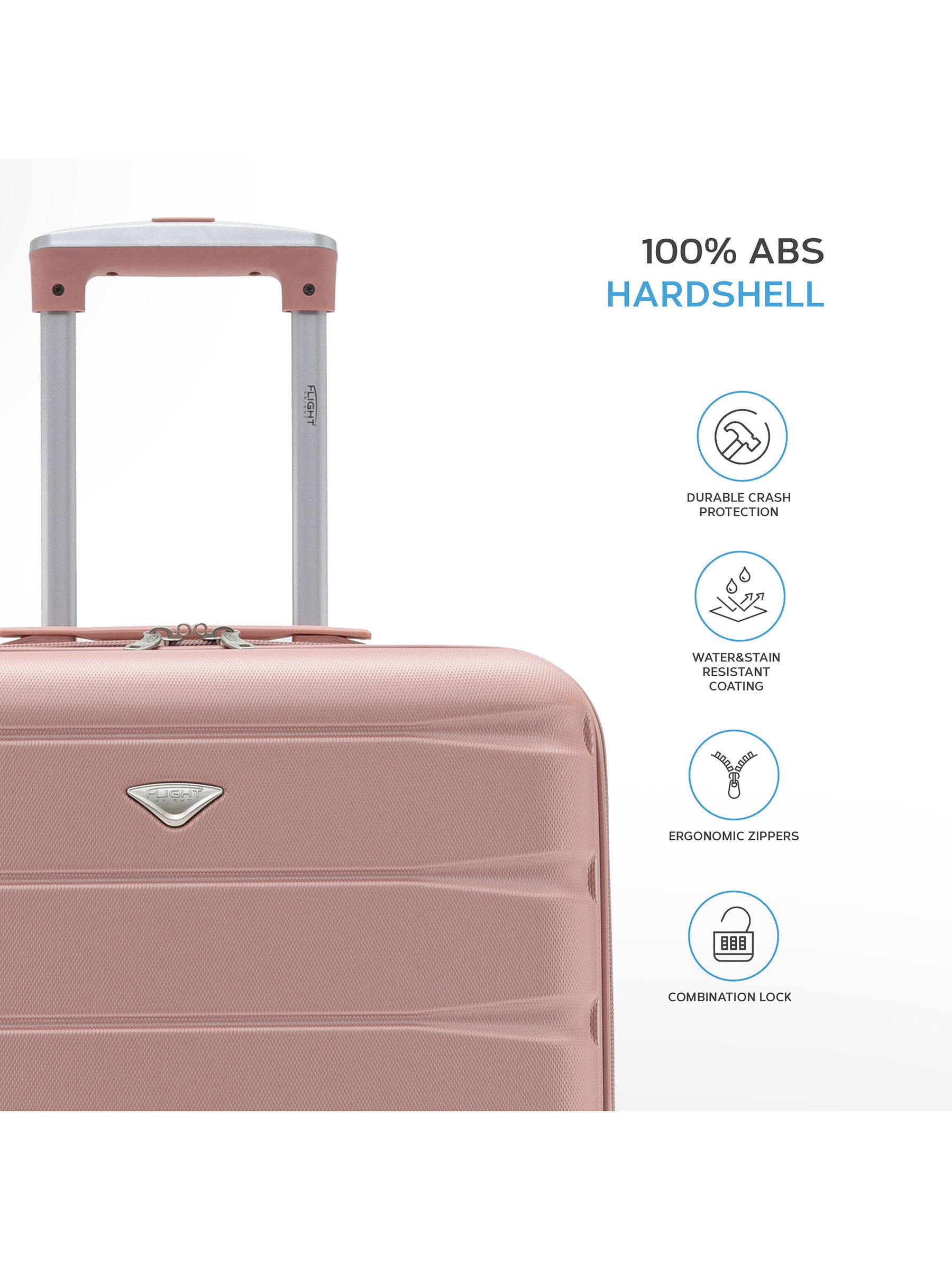 Buy Flight Knight Rose Gold/Charcoal EasyJet 56x45x25cm Overhead 4