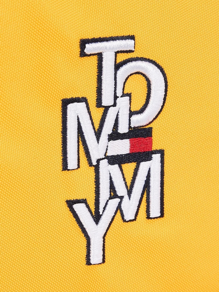Tommy Hilfiger Yellow Logo Backpack - Image 4 of 4