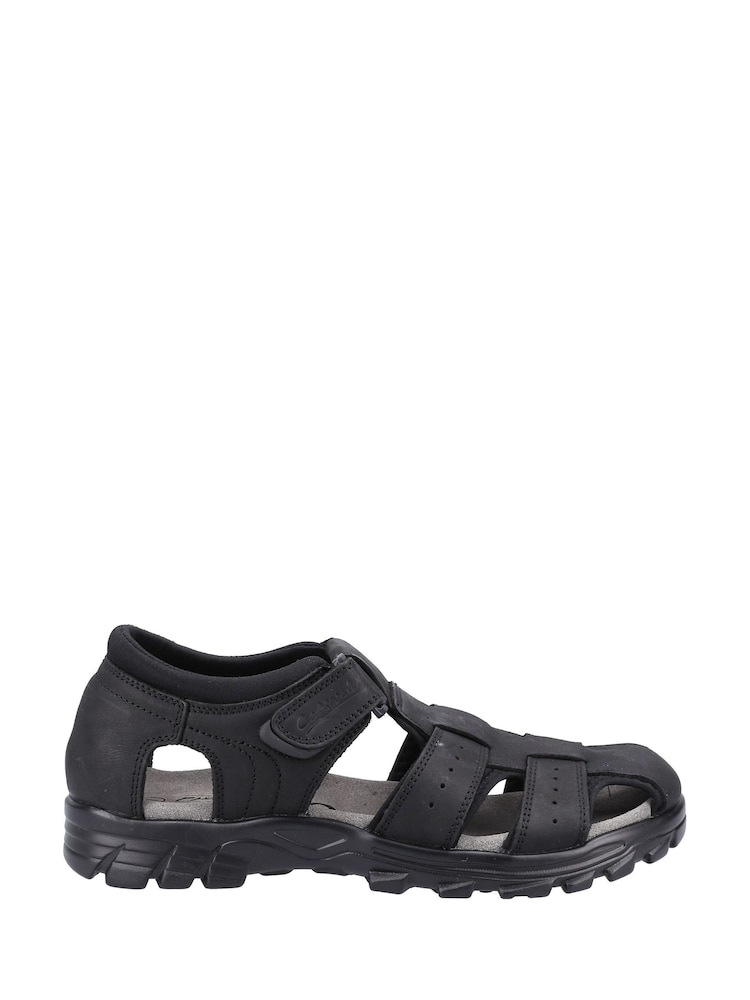Fleet & Foster Phil Black Sandals - Image 1 of 4