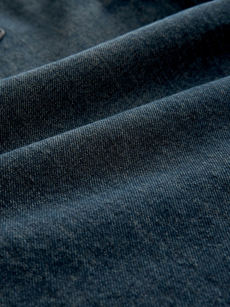 Blue Tint Relaxed Fit 100% Cotton Authentic Jeans - Image 10 of 10