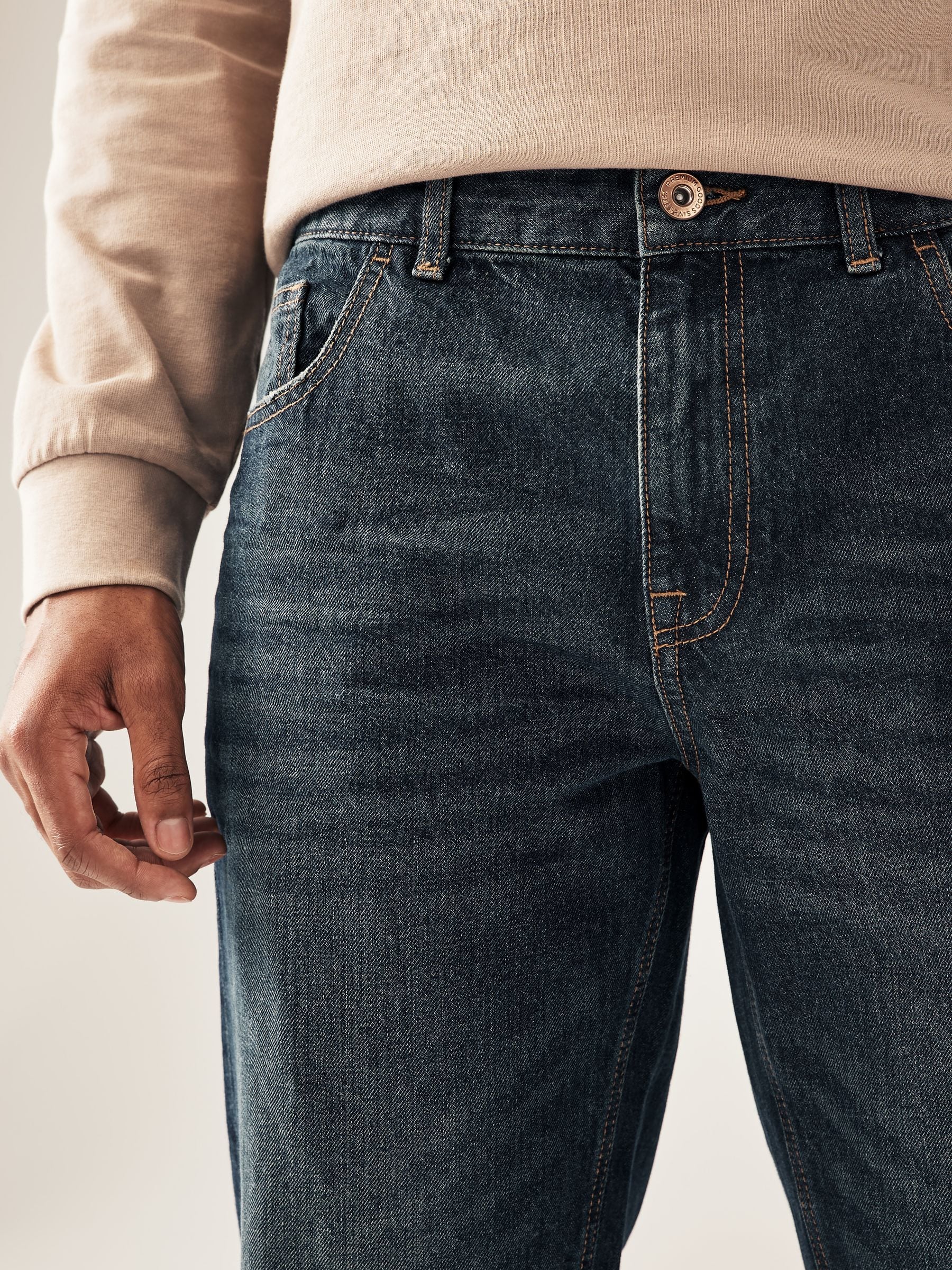 Buy Blue Tint Relaxed Fit 100% Cotton Authentic Jeans from Next Canada Buy Blue Tint Relaxed Fit 100% Cotton Authentic Jeans from Next Canada