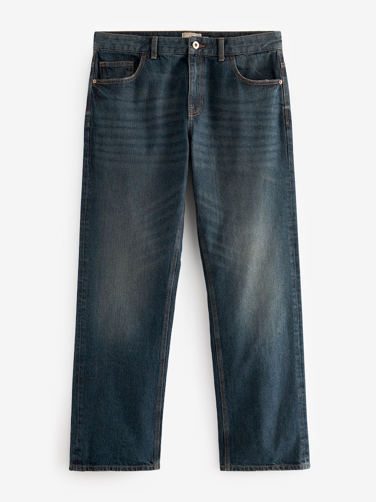Teinte bleue - Coupe ample - 100% Coton Authentic Jeans - Image 6 of 10