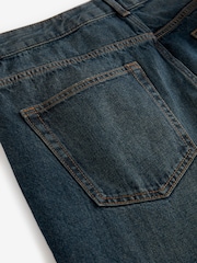 Blue Tint Relaxed Fit 100% Cotton Authentic Jeans - Image 7 of 10