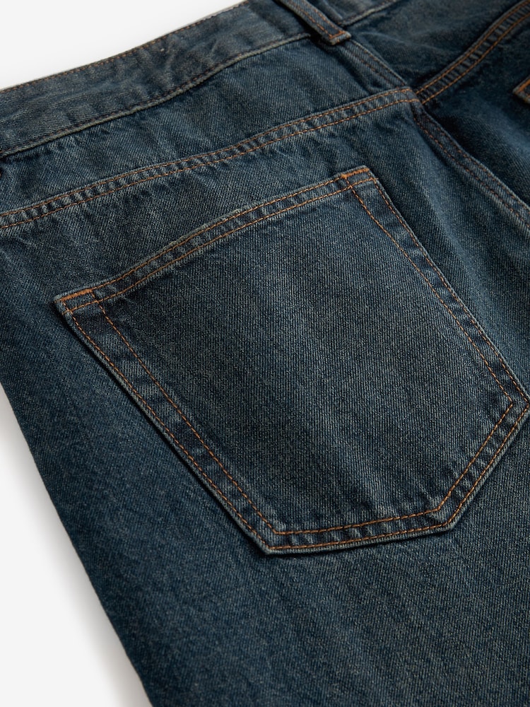 Teinte bleue - Coupe ample - 100% Coton Authentic Jeans - Image 7 of 10