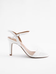 White Forever Comfort® Skinny Heel Sandals - Image 4 of 7