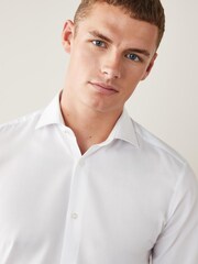 Print Mix Slim Fit Single Cuff Shirts 3 Pack - Image 5 of 5