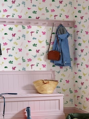 Joules Creme Multi Etched Woodland 10M Wallpaper - Image 1 of 3