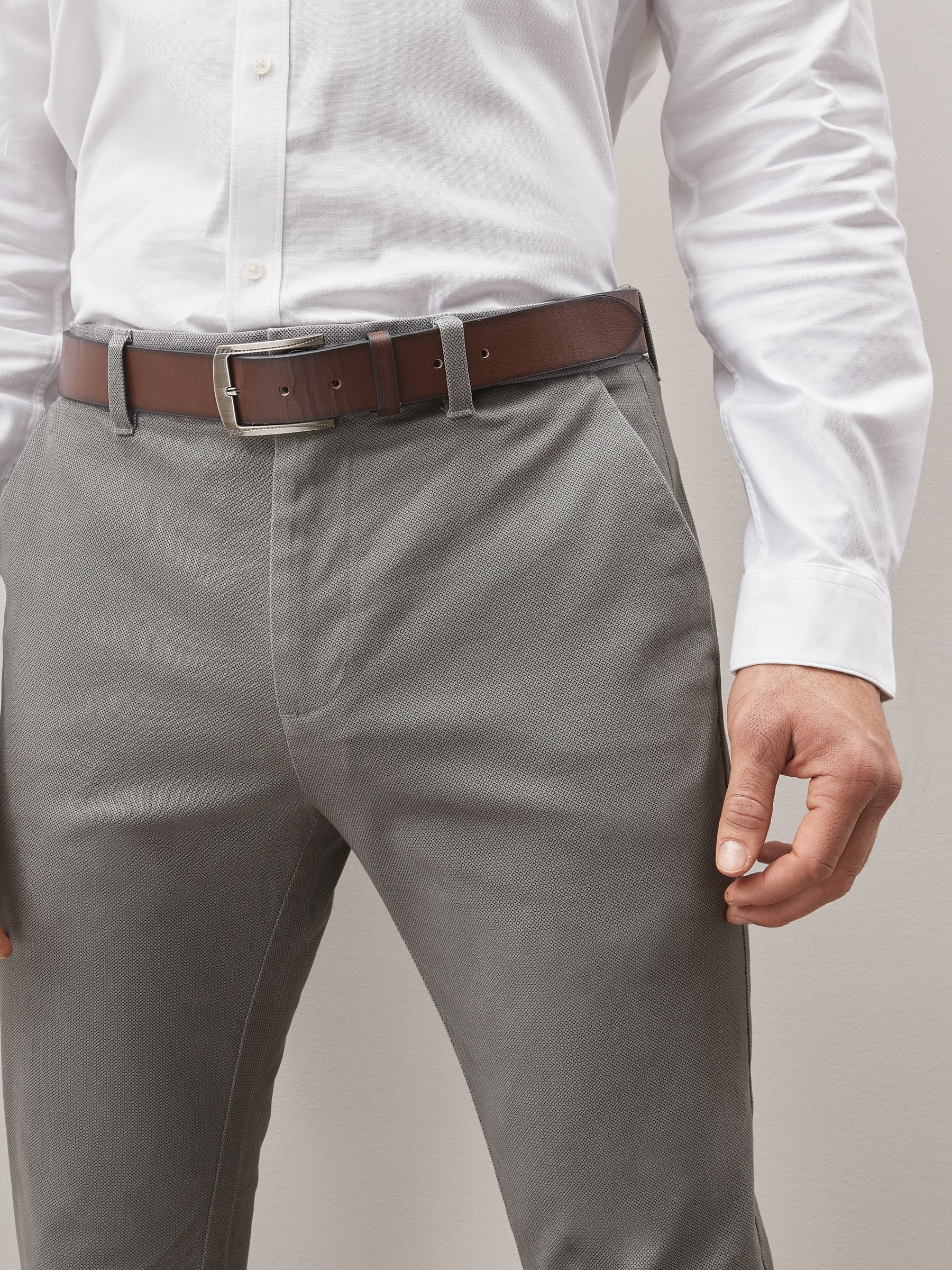 Slim fit ceinture cheap