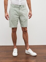 Hellgrün - Stretch-Chinoshorts - Bild 1 von 7