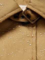 Joules Bibury Tan Brown Waterproof Cape Coat - Image 11 of 11
