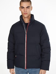 Tommy Hilfiger Blue Down Jacket - Image 1 of 7