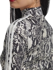 adidas Originals Black 100% Cotton Reg Allover Print Long Sleeve T-Shirt - Image 7 of 9