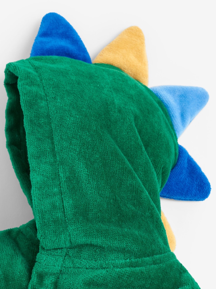Grün mit Dinosauriern - JoJo Maman Bébé Frottee-Bademantel aus Baumwolle - Bild 4 von 4 Grün mit Dinosauriern - JoJo Maman Bébé Frottee-Bademantel aus Baumwolle - Bild 4 von 4
