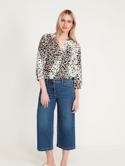 M&co Wide-Leg-Hosenrock aus Denim, Blau - Bild 3 von 5