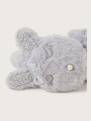 Monsoon Grey Bunny Ear Muffs - Image 2 of 2