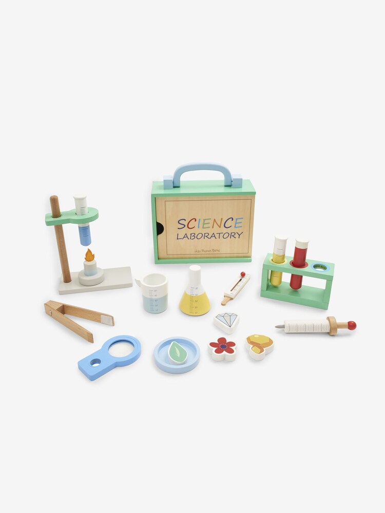JoJo Maman Bébé Wooden Science Laboratory Set - Image 1 of 11