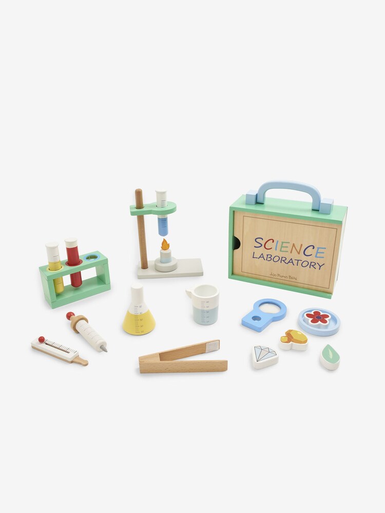 JoJo Maman Bébé Wooden Science Laboratory Set - Image 2 of 11