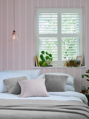 Laura Ashley Pale Amethyst Saltram A4 Wallpaper Sample - Image 1 of 2