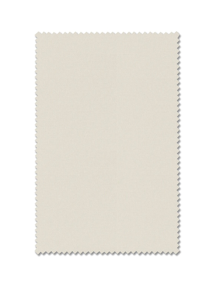 Natural Light Cotton Lined Pencil Pleat Curtains - Image 8 of 8