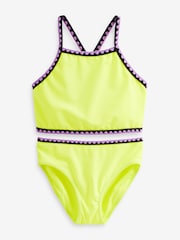 Fluro Yellow Bikini (3-16yrs) - Image 2 of 5