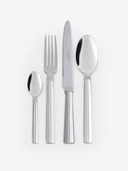 Jasper Conran London 16 Piece Silver (Metal) Fluted Cutlery Set - Image 4 of 4
