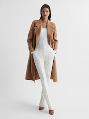 Reiss White Cassidy Long Sleeve Scoop Neck Body - Image 6 of 6