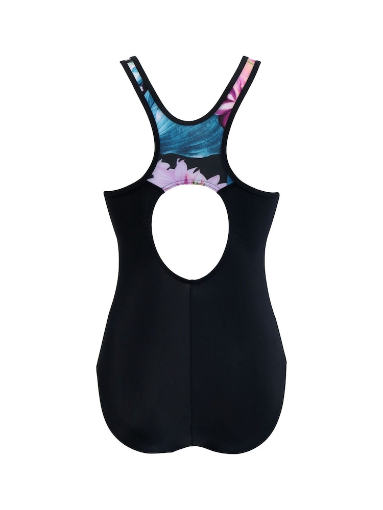 Pour Moi Black & Blue Multi Energy Chlorine Resistant Swimsuit - Image 5 of 5