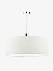 Dar Lighting White Ronda Easy Fit Pendant Ceiling Light - Image 1 of 4