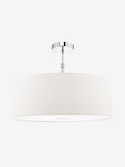 Dar Lighting White Ronda Easy Fit Pendant Ceiling Light - Image 2 of 4