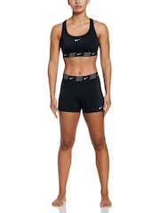 Nike Black Logo Tape Swim Shorts - Image 3 of 4