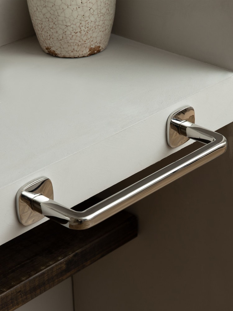 Robert Welch Silver Burford Towel Rail - Image 1 of 4