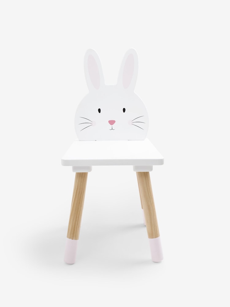 JoJo Maman Bébé Bunny Wooden Children's Chair - Image 2 of 4 JoJo Maman Bébé Bunny Wooden Children's Chair - Image 2 of 4