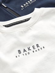 Baker by Ted Baker 100% Cotton (0-6yrs) Three Piece Tracksuit Set - Image 11 of 13