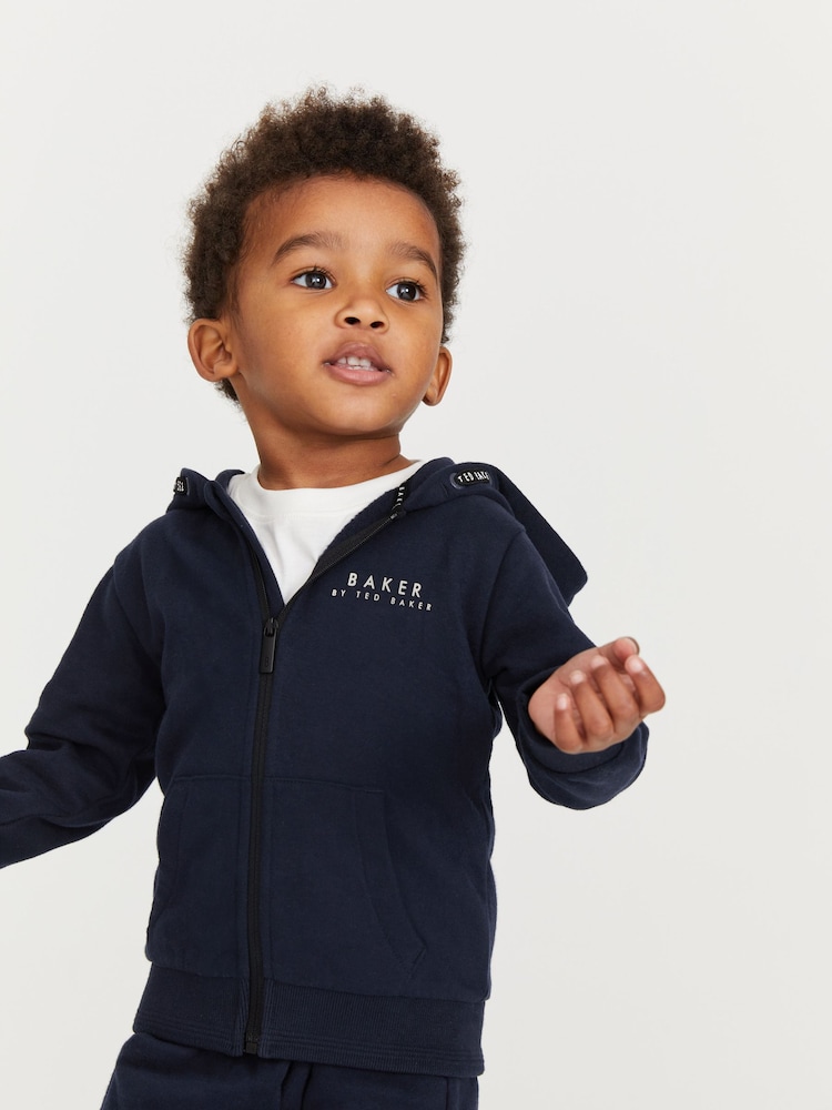 Baker by Ted Baker 100% Cotton (0-6yrs) Three Piece Tracksuit Set - Image 4 of 13