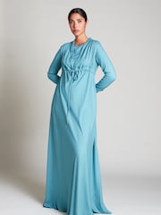 Aab Blue Samsara Abaya Dress - Image 3 of 3